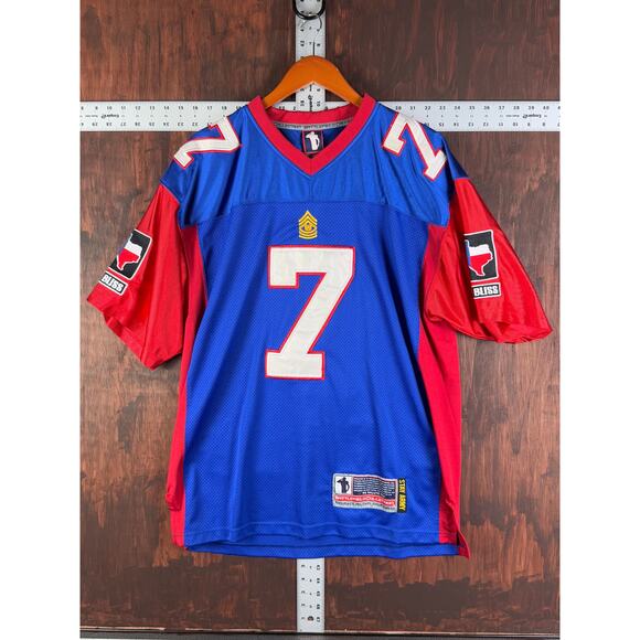 Battlefield Collection Football Jersey Ft Bliss Stay Army RWB #7 Stitched Large - Picture 2 of 14